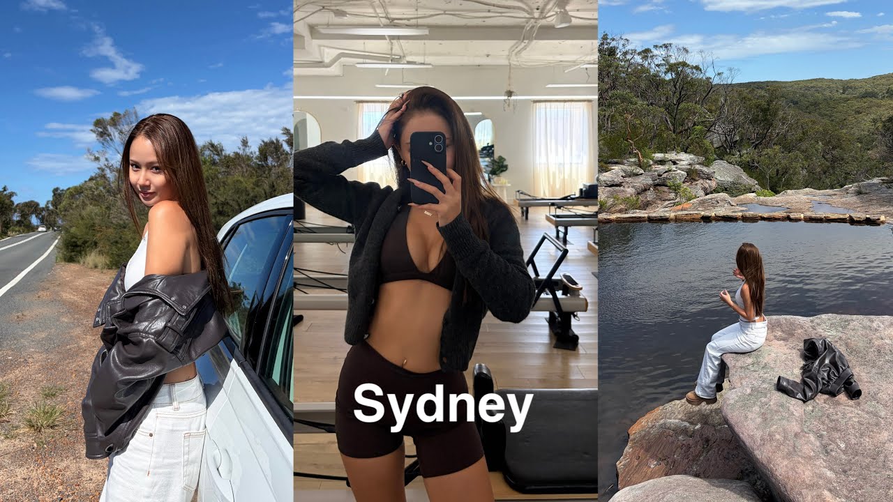Sydney vlog | Pilates, shopping, beach 