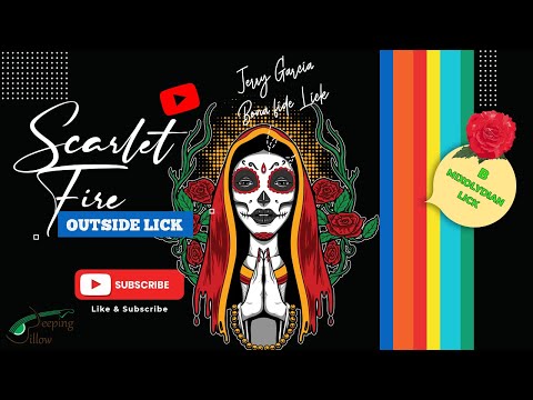 Jerry Garcia Outside Lick (Scarlet-Fire Transition) Cornell '77