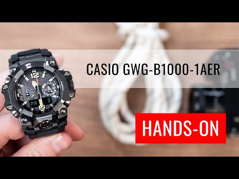HANDS-ON: Casio G-Shock Mudmaster GWG-B1000-1AER Carbon Core Guard