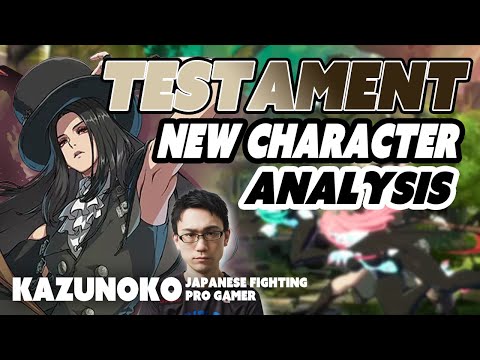 [GGST] New Character Testament Analysis - A very different character compared from before!