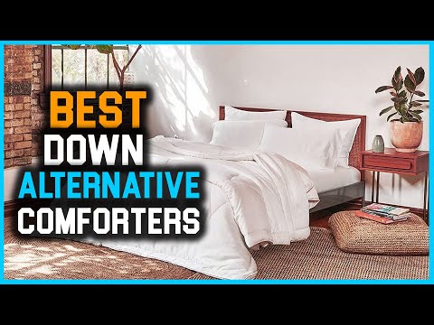5 Best Down Alternative Comforters Review for Toddlers & Duvet [2023] - Machine Washable Comforters)