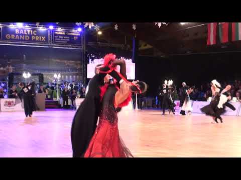 00680 Baltic Grand Prix 15.12.2019 WDSF World Open Standard - 18th RIGA CITY COUNSIL Cup - 1/2; Fin