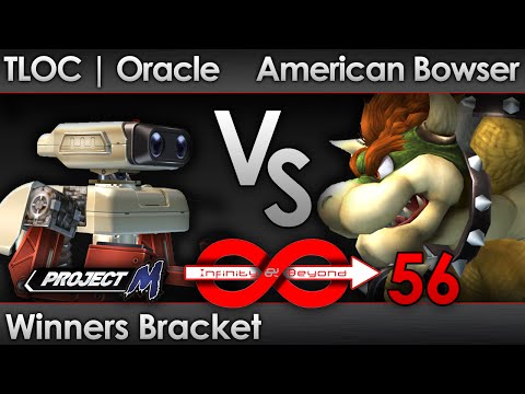 IaB! 56 PM - TLOC | Oracle (ROB, DK) vs American Bowser (Bowser) - Winners Bracket