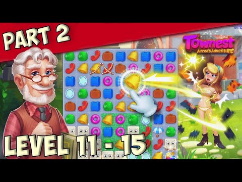 Townest Alfred's Adventure Level 11 - 15 [ Gameplay Story ] Part 2 HD
