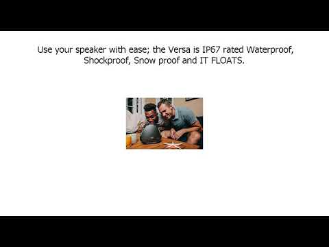 Special Discount on Altec Lansing VersA Smart Portable Bluetooth Speaker with Amazon Alexa Voi