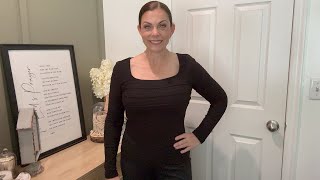 Amazon Fashion /ZESICASquare Neck Slim Fit Basic Top / A Fall Basic That Doesn’t Feel Basic