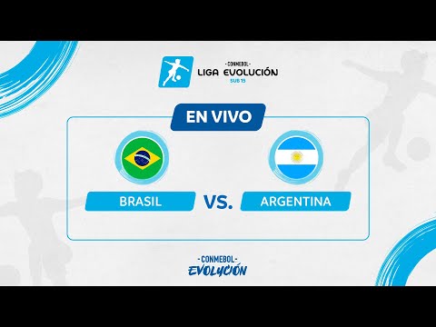 ⚽🔴 ¡EN VIVO! BRASIL vs. ARGENTINA | CONMEBOL LIGA EVOLUCIÓN SUB15 2025