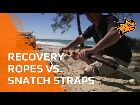 MAXTRAX: Recovery Ropes vs. Snatch Straps | MAXTRAX Recovery System