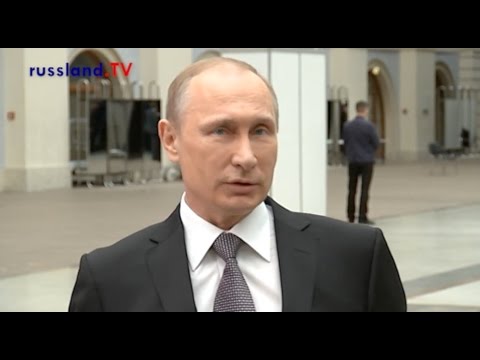 Putin nach TV-Fragestunde auf deutsch [Video]