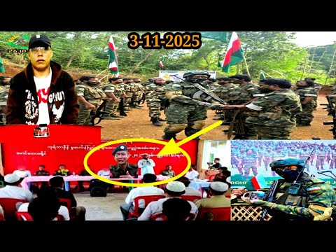 3 November 2025 Rohingya Breaking News ARSA Vs AA Mooq From Kingdom of Arkan Tv Live 🛑 Stream