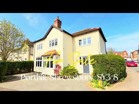 ⭐ Property for Sale by Greg Sloane Residential - Estate Agents Shrewsbury 📍 Porthill, SY3 8