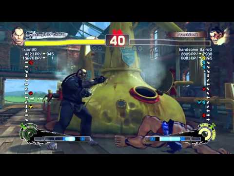 SSF4 AE 2012: Ixion90 (Dan) vs handsome BalroG (E.Honda)