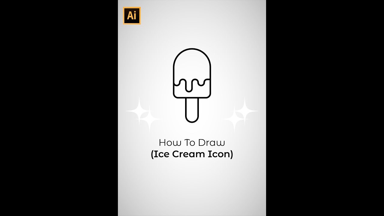 Easy Drawing Ice Cream in Adobe Illustrator