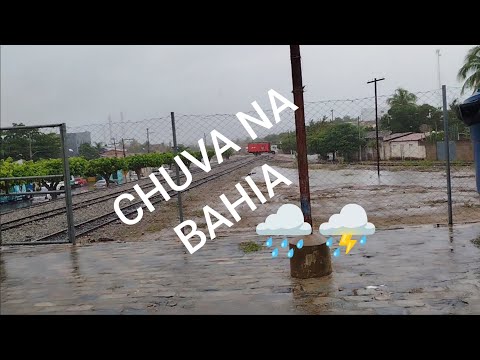 Chuva chegou na Bahia Contendas do Sincorá tempo de chuva nuvens 