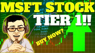 TIER 1 STOCK!! MICROSOFT STOCK EARNINGS (TIME TO BUY MSFT STOCK)