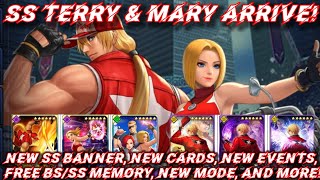 01/27/22 Update Details: SS Terry &amp; Mary, New Mode, New Events, New Cards, BS/SS Memory, and MORE!