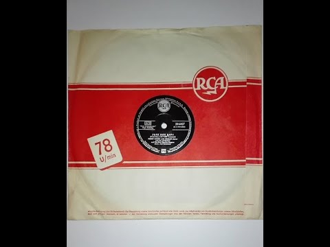 PERRY COMO  "Juke Box Baby"  Deutsche 78er RCA 1956 Jiver
