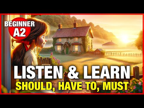 Should, Have to, Must – Learn Modal Verbs Through Story (Beginner A2)