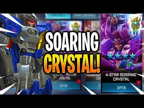*NEW* 4 STAR SOARING CRYSTAL OPENING! - Transformers: Forged To Fight