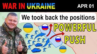 01 Apr:  NICE! Ukrainians Conduct a SUCCESSFUL COUNTERATTACK | War in Ukraine
