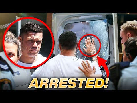 James Roberts STRIKES Police Vehicle! | Former NRL Player Arrested