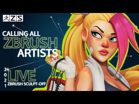 CALLING ALL ARTISTS! - The 2021 LIVE ZBrush Sculpt-Off Wants You to Participate!  Find Out How Here!