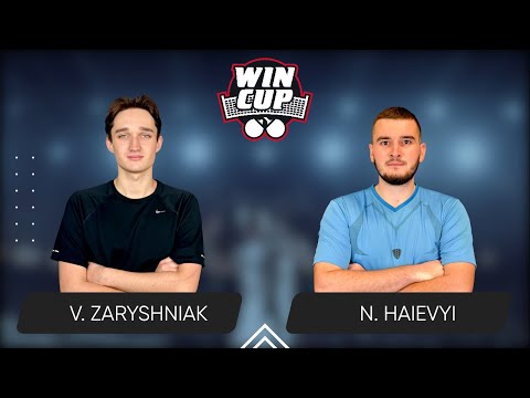 19:45 Vadym Zaryshniak - Nazarii Haievyi 27.06.2025 WINCUP Master. TABLE 1