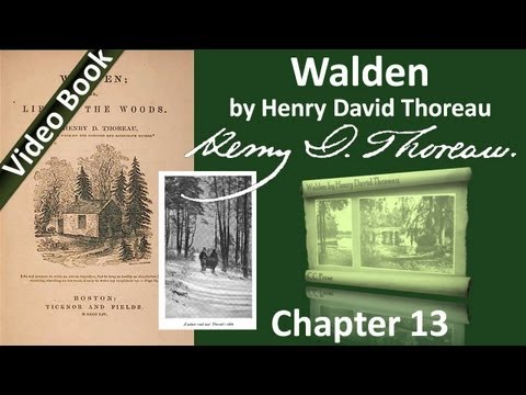 , title : 'Chapter 13 - Walden by Henry David Thoreau - House-Warming'