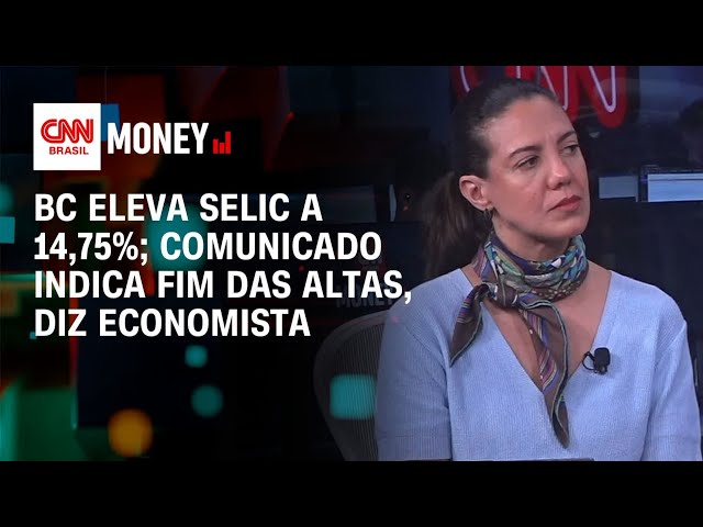 BC eleva Selic a 14,75%; comunicado indica fim das altas, diz economista | Fechamento de Mercado