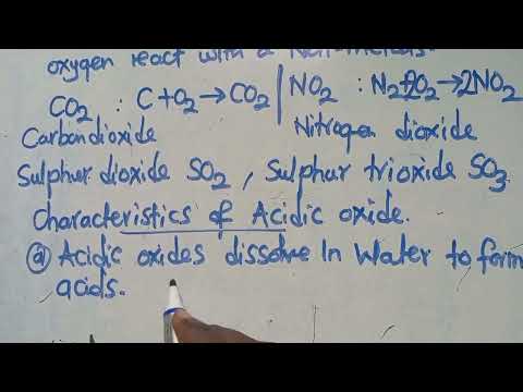 OXIDES chemistry ( ACIDS SALTS AND BASES LESSON 5 )