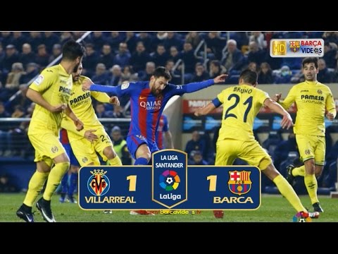 Villarreal 1-1 Barca (Liga 2016-17)