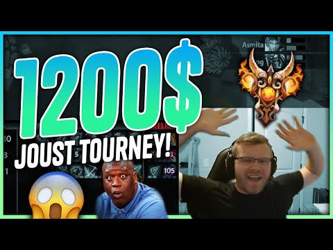I HOSTED A 1200$ SMITE JOUST TOURNAMENT?!