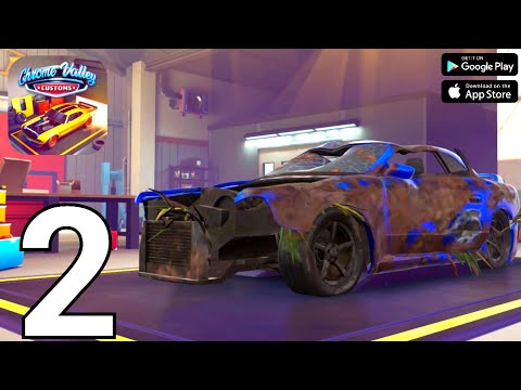 Chrome Valley Customs - Gameplay Walkthrough Part 2 (iOS, Android)