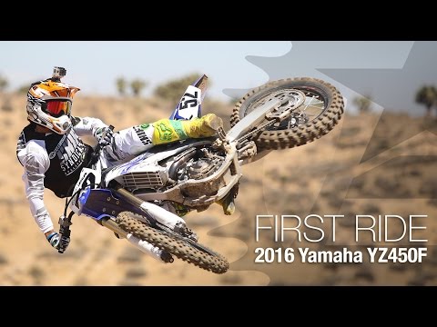 2016 Yamaha YZ450F First Ride
