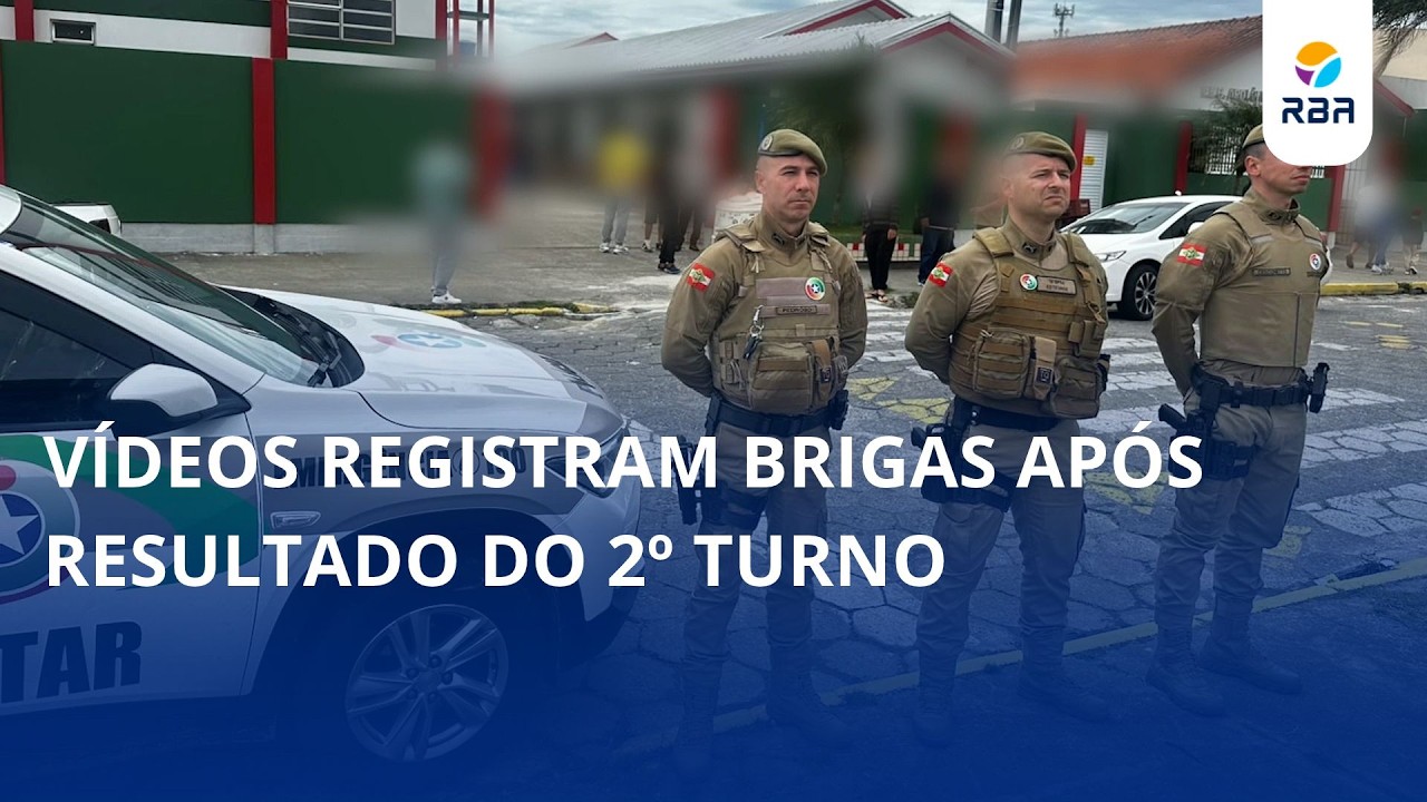 Vídeos registram brigas após resultado do 2º turno
