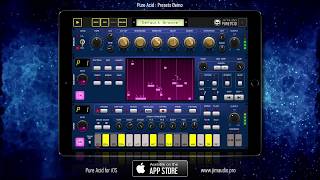 Video thumbnail for Pure Acid for iOS: patterns preview demo by Jim Pavloff