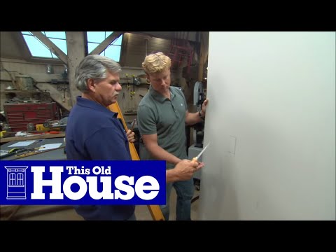How to Mark for Electrical Boxes When Hanging Drywall | This Old House