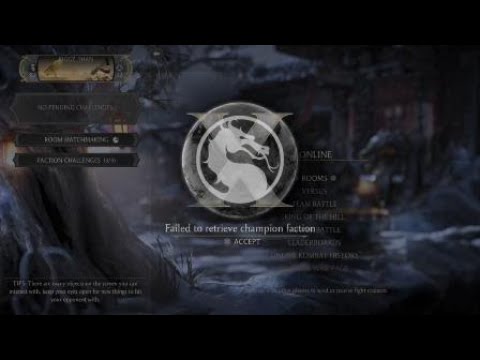 Mortal Kombat XL dragon fangs Goro online ranked 1v1 rage quit