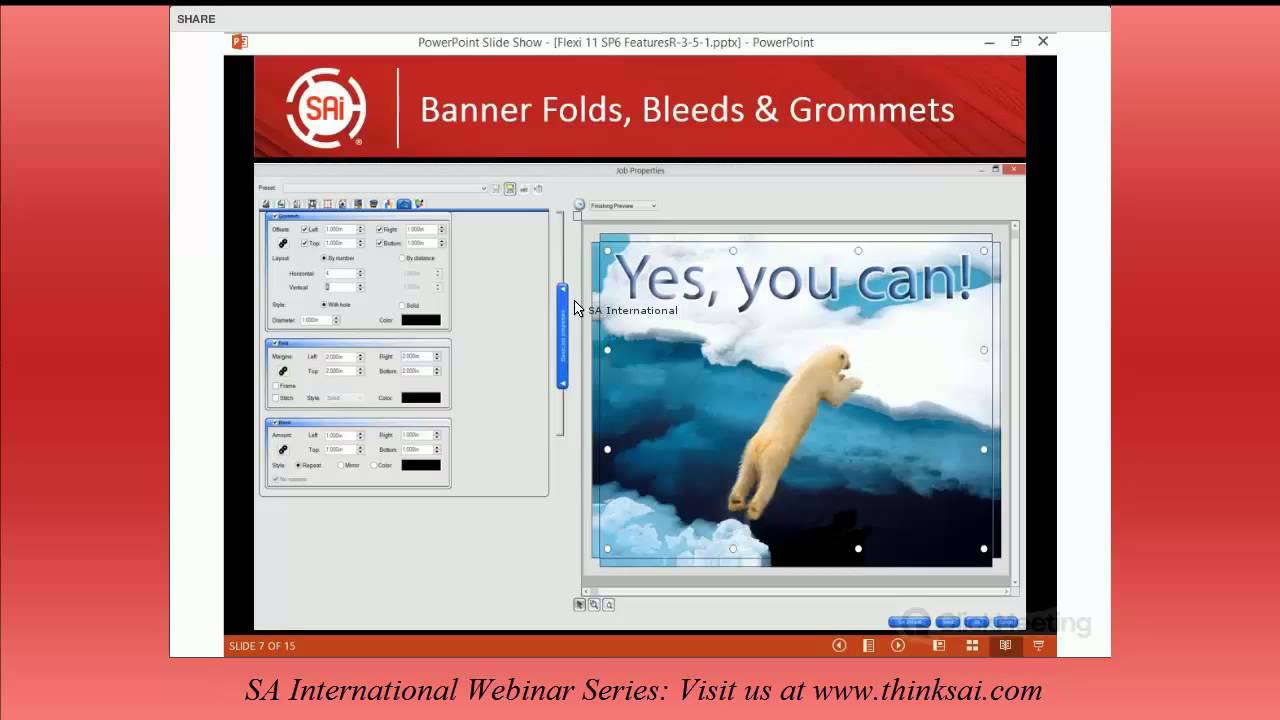Banner Finishing Tools, QR Code, and More Secret Features in SAi Flexi software by SA International