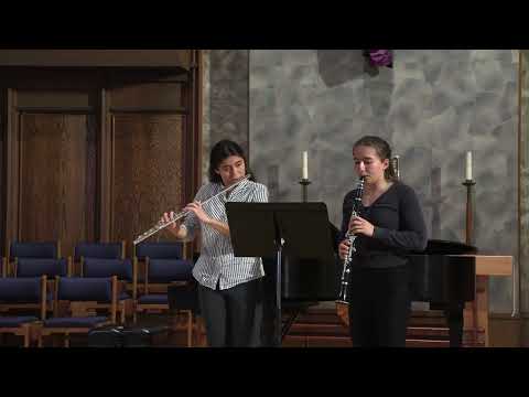 Barcarolle in Canon by Ernst Halven (Petunia Rizo, flute, and Ria Rizo, clarinet)