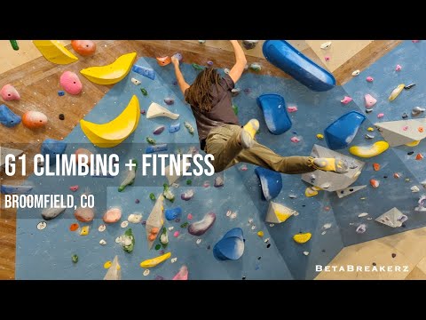 G1 Climbing and Fitness Broomfield CO full gym tour