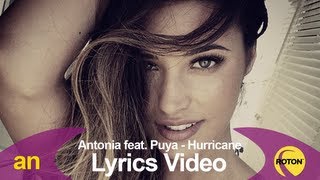 Antonia feat. Puya - Hurricane (Lyric Video)