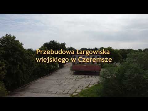Przebudowa targowiska wiejskiego w Czeremsze, Gmina Czeremcha