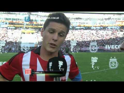 Carrillo:"Queríamos ganar nuevamente".Estudiantes-Gimnasia.Fecha 8.Primera División 2014.FPT