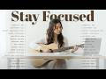 Productivity Boost Playlist ️ Deep Focus Acoustic Music For Studying Work Calm Productivity