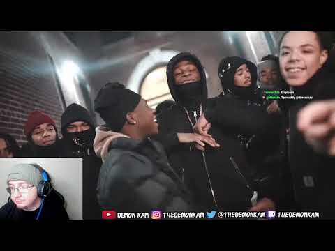 Demon Kam Reacts to Say Drilly X Mdot EBK X Ewuu X La X DG Karti X Melo - Dead Game PT.2 (Music Vid)