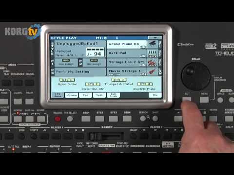 KORG TV / Pa900 Video Anleitung - Teil 2 - Sounds