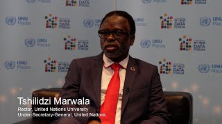 Interviews on the 2023 World Data Forum Macau Satellite Event｜Prof. Tshilidzi Ma