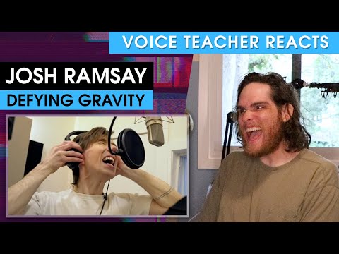 Voice Teacher Reacts to Josh Ramsay - Defying Gravity