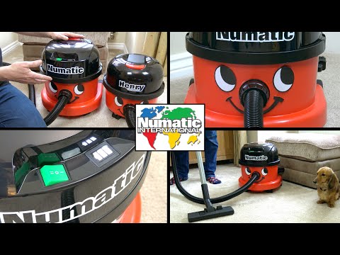 Numatic NBV240 Cordless Vacuum Cleaner Unboxing & Demonstration